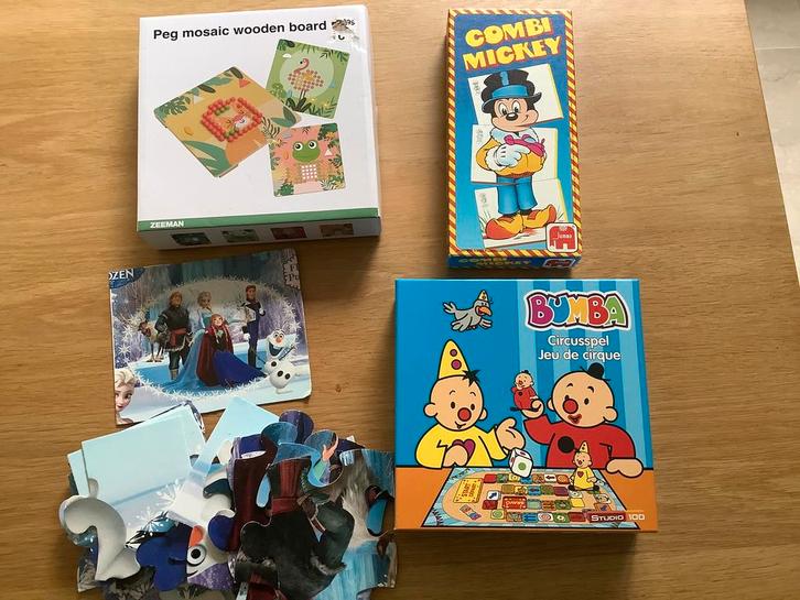 Speelgoed kinderen, Kinderen en Baby's, Speelgoed | Educatief en Creatief, Gebruikt, Knutselen, Puzzelen, Ophalen of Verzenden