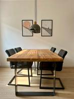 Industriele eetkamer tafel, Huis en Inrichting, Tafels | Eettafels, Ophalen, Vijf personen of meer, Rechthoekig