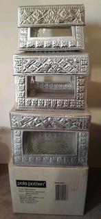 NIEUW POLS POTTEN SHOW CASE*ALTERNATIEVE KERSTBOOM*ZILVER, Verzenden, Nieuw