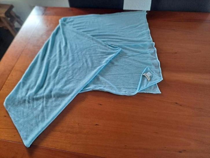 Repeat sjaal 220x60cm lichtblauw, Kleding | Dames, Mutsen, Sjaals en Handschoenen, Nieuw, Sjaal, Ophalen of Verzenden