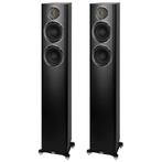 ELAC Carina FS247.4 Satin Black - Pair, Zo goed als nieuw, 60 tot 120 watt, Front, Rear of Stereo speakers, Ophalen