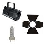 20x Showtec stagebeam 1kW Fresnel inclusief barndoors, Ophalen, Zo goed als nieuw, Licht