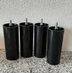 bedpoten zwart kunststof, Huis en Inrichting, Ophalen, Gebruikt, Eenpersoons, Zwart