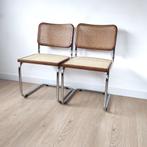 Set van 2 vintage Cesca stoelen, Gebruikt, Bruin, Ophalen