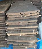 Rubberen tegels 50x50 4,5, Ophalen of Verzenden, Rubber, 10 m² of meer, Overige typen
