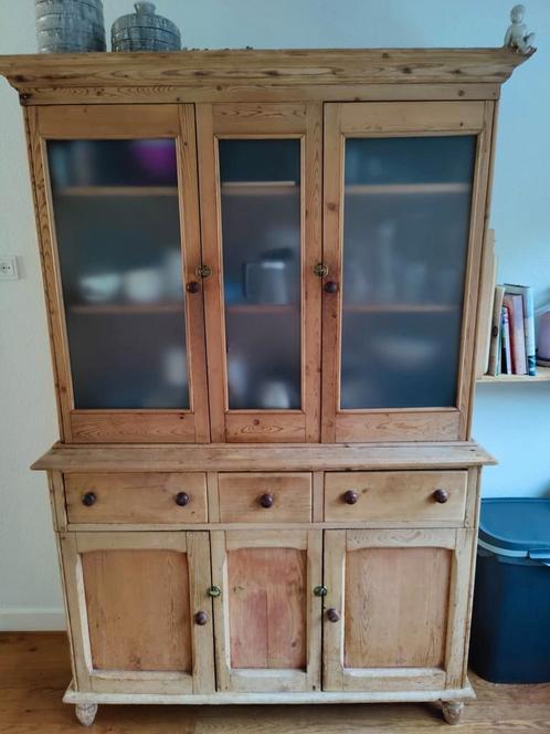Prachtige grenen buffetkast, Huis en Inrichting, Kasten | Buffetkasten, Gebruikt, 100 tot 150 cm, 100 tot 150 cm, 25 tot 50 cm