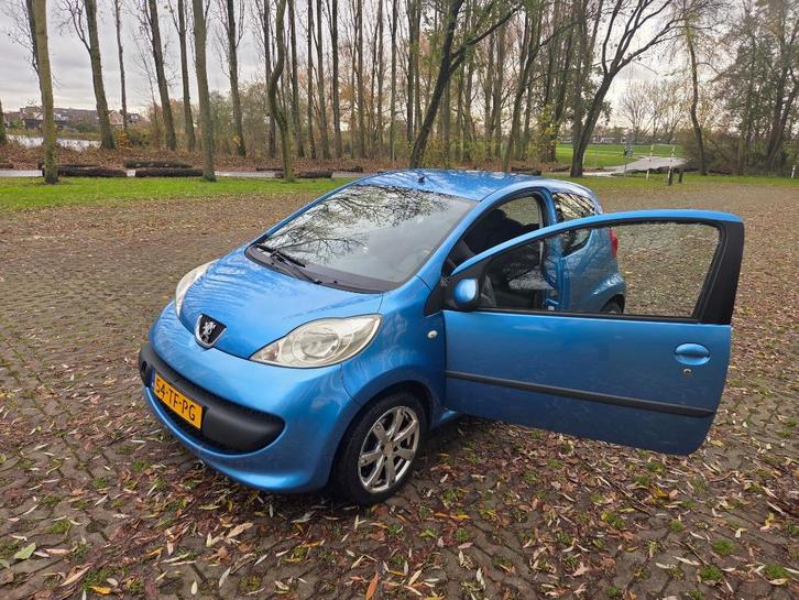 Peugeot 107 1.0 12V 3DR 2006 Blauw, Auto's, Peugeot, Particulier, Airconditioning, Elektrische ramen, Benzine, A, Hatchback, Handgeschakeld