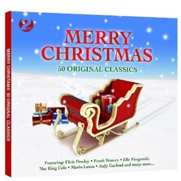 cd Merry Christmas / 50 original classics (2 cd's) beschikbaar voor biedingen