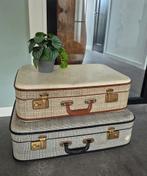 Oude koffers vintage / brocante  2 stuks  uit de jaren '60, Ophalen of Verzenden, Overige typen
