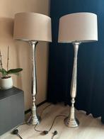Twee Stijlvolle Stalampen - 150cm Hoog, Ophalen, Zo goed als nieuw, Metaal, 150 tot 200 cm