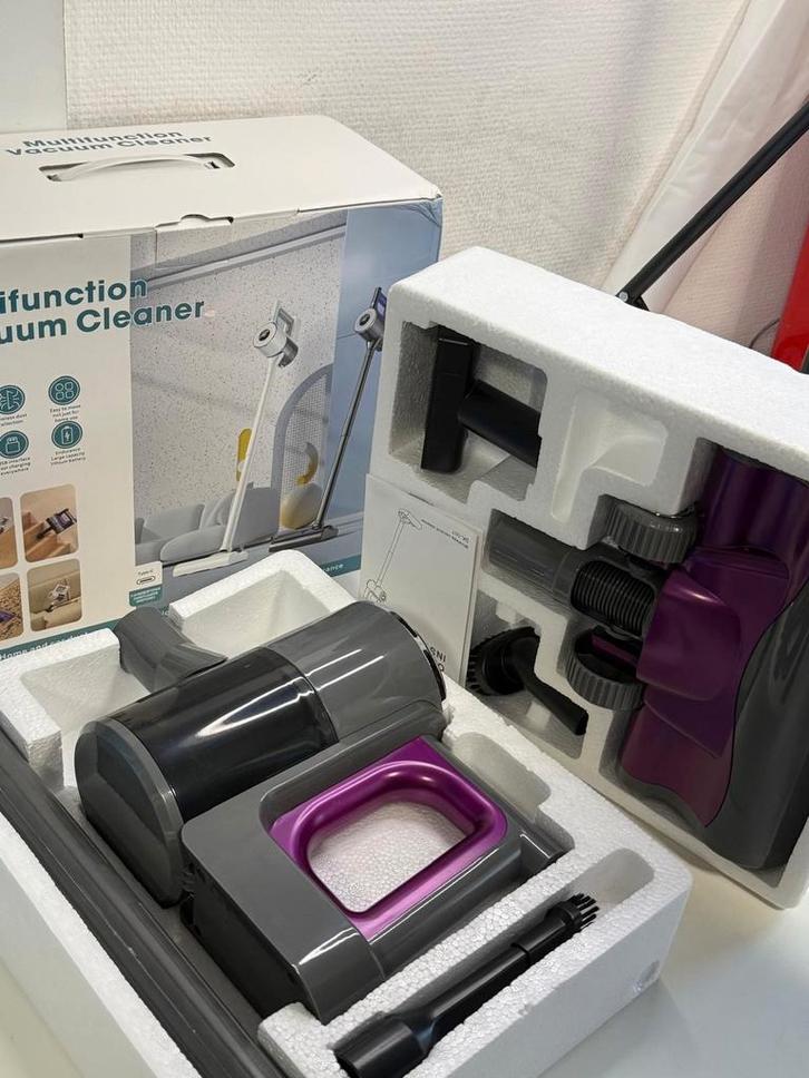 Draadloze Multifunctionele Stofzuiger - Nieuw in DoosDraadlo, Witgoed en Apparatuur, Stofzuigers, Nieuw, Stofzuiger, Minder dan 1200 watt