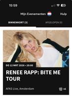 Renee Rapp Bite Me Tour Amsterdam tribune 12 maart, AFAS, Eén persoon, Maart