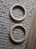 Turnringen - 2 stuks - 23-23,5 cm diameter Houten ringen, Ophalen of Verzenden