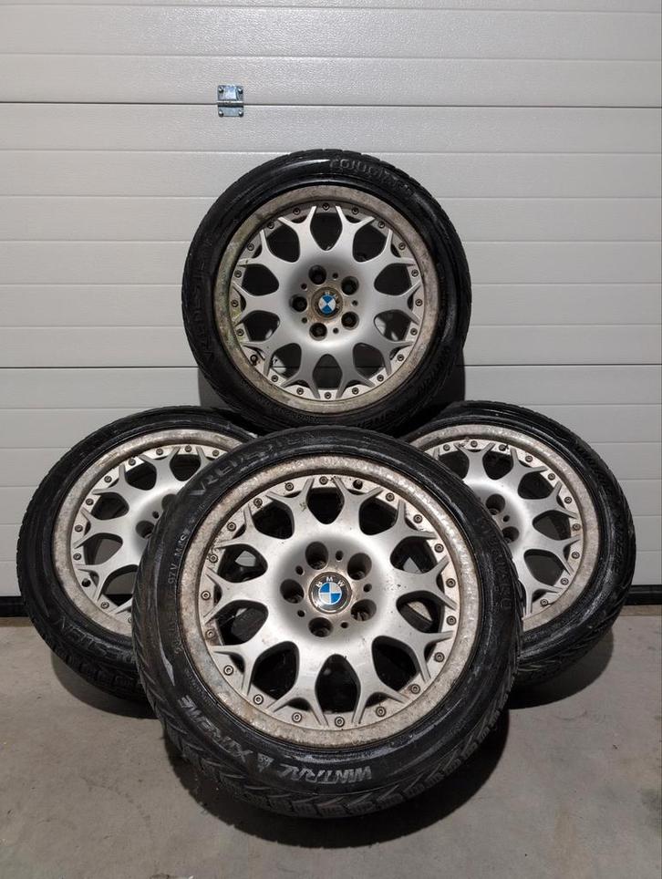 Originele 2-delige BBS RS BMW Style 80 velgenset, Auto-onderdelen, Banden en Velgen, Velg(en), Zomerbanden, 17 inch, Personenwagen
