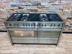 Luxe Smeg Fornuis RVS 6 pits + Grill 2 ovens 150 cm, Witgoed en Apparatuur, Fornuizen, Fornello Esperta, Ophalen of Verzenden