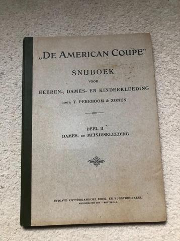 Circa 1935? Kleermaken. 'De American Coupe''. Snijboek voor beschikbaar voor biedingen