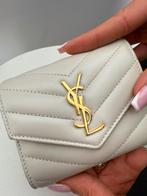 YVES SAINT LAURENT PORTEMONNEE, Verzenden, Zo goed als nieuw, Zwart, Dame