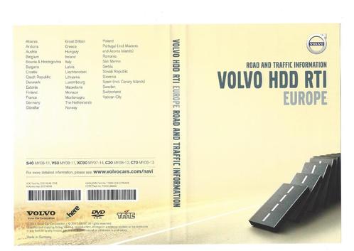 Volvo Navigatie DVD RTI MMM+ HDD Europa XC90 V50 V70 etc, Computers en Software, Navigatiesoftware, Nieuw, Update, Heel Europa