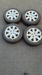 Winterbanden Peugeot 207 185/65R15, Gebruikt, 15 inch, Banden en Velgen, Personenwagen