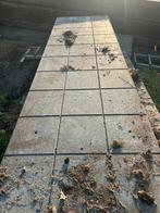 Beton platen, Tuin en Terras, Tegels en Klinkers, Ophalen of Verzenden, Zo goed als nieuw, Beton, Overige typen