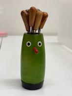 Vintage Scandinavisch Lonborg coctail prikkers in houder, Huis en Inrichting, Gemachtigd in de EU, Gemachtigd in de EU, Ophalen of Verzenden
