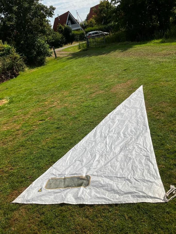 Fok valk, Watersport en Boten, Zeilen en Zeiltoebehoren, Zo goed als nieuw, Genua of Fok, Minder dan 15 m², Ophalen of Verzenden