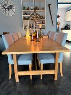 Eetkamerstoelen Henriksdal Ikea 6 stuks, Huis en Inrichting, Stoelen, Ophalen, Hout, Gebruikt, Overige kleuren