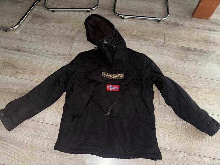 Napapijri skidoo winterjas jas jack skijas S zwart zwarte, Kleding | Heren, Jassen | Winter, Zo goed als nieuw, Maat 46 (S) of kleiner