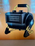 2x Elektrische Werkplaats kachel 3000 Watt zwart, 30 tot 80 cm, Hoog rendement (Hr), Minder dan 60 cm, Ophalen of Verzenden