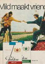 retro reclame 1974 Gladstone sigaretten vrienden maken, Verzamelen, Verzenden, Overige typen