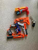 Nerf Pistolen + Klappertjes Pistool, Ophalen of Verzenden, Gebruikt, Jongen of Meisje