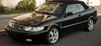 Saab 9-3 1.8T Cabrio 2003 zwart 203.000km, Auto's, Particulier, Te koop