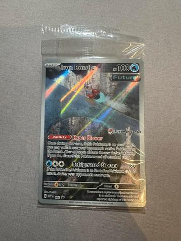 Iron bundle Promo Sealed Pokemon Center beschikbaar voor biedingen