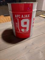 Ajax prullenbak, Gebruikt, Metaal, Ophalen