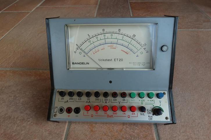 Bandelin Tickotest ET20, Doe-het-zelf en Verbouw, Meetapparatuur, Gebruikt, Elektriciteit, Ophalen