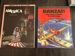 Stripboeken Banzai v pearl harbor tot en America judge dredd, Arboris, Meerdere stripboeken, Ophalen, Gelezen