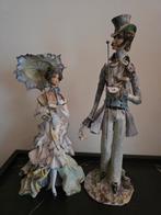 Alfredo Guidi Fiorentino Handbeschilderde keramieken beelden, Ophalen of Verzenden