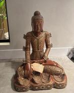 Thais Shakyamuni Boeddha Beeld - 54cm Hoogte, Zeer Goed Staa, Ophalen of Verzenden