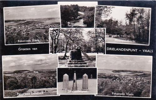 04646 - Vaals - 7 luik Groeten van Drielandenpunt ..., Verzamelen, Ansichtkaarten | Nederland, Ongelopen, Limburg, 1940 tot 1960