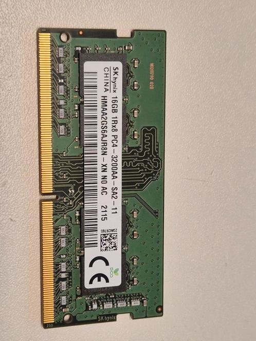 SK Hynix 16GB PC4-3200AA sodimm, Computers en Software, RAM geheugen, Gebruikt, Laptop, 16 GB, DDR4, Verzenden