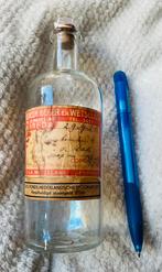 Oude fles Apotheek Breda, voor Nederlandsche Spoorwegen, Antiek en Kunst, Antiek | Glas en Kristal, Ophalen of Verzenden