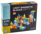 Light Magnetic Blocks, Tiles, magneetblokken 75pcs STEM, Kinderen en Baby's, Speelgoed | Bouwstenen, Ophalen of Verzenden, Nieuw