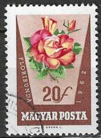 Hongarije 1962 - Yvert 1516 - Rozen (ST), Postzegels en Munten, Postzegels | Europa | Hongarije, Ophalen, Gestempeld