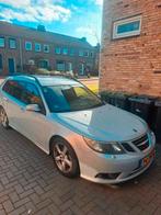 Saab 9-3 1.9 Ttid 132KW Estate AUT 2009 Grijs, Auto's, Saab, Zwart, 4 cilinders, 179 pk, Stationwagon