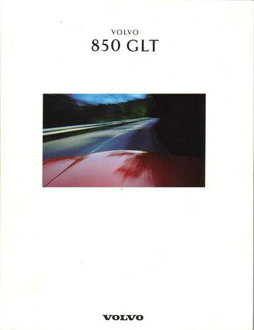 Brochure Volvo 850 GLT 1992 beschikbaar voor biedingen