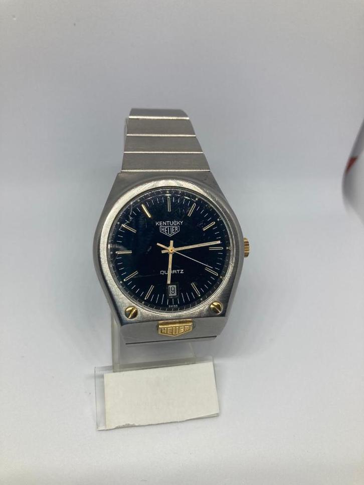 Heuer Kentucky Men's Watch 70's !!!!, Sieraden, Tassen en Uiterlijk, Horloges | Antiek, Polshorloge, Overige merken, Staal, 1960 of later