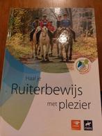 Haal je Ruiterbewijs met plezier - Leerzaam boek, Onbekend, Ophalen of Verzenden, Zo goed als nieuw, Overige onderwerpen