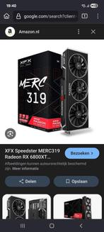 XFX Speedster Merc 6800 xt 16gb, Computers en Software, Videokaarten, Ophalen, Gebruikt, AMD, PCI-Express 4