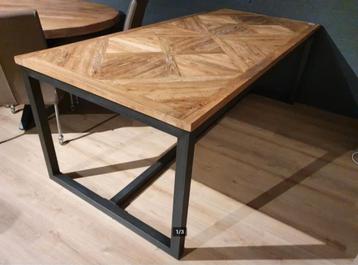 Eettafel Mascio tower living 220 x 100 cm  Uitverkoop showmo beschikbaar voor biedingen