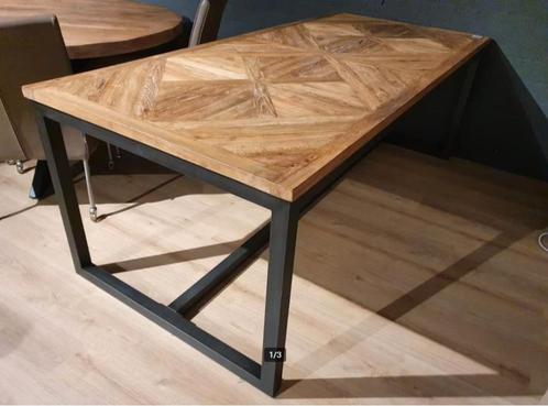 Eettafel Mascio tower living 220 x 100 cm  Uitverkoop showmo, Huis en Inrichting, Bureaus, Nieuw, Bureau, Ophalen